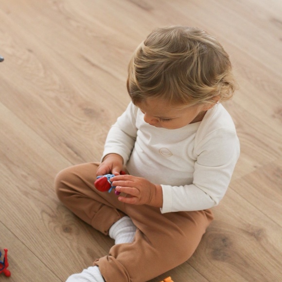 FOR DAYS Sylvester Baby Pant Bottoms Tumbleweed Brown Cotton 18 - 24 Months - Picture 1 of 6